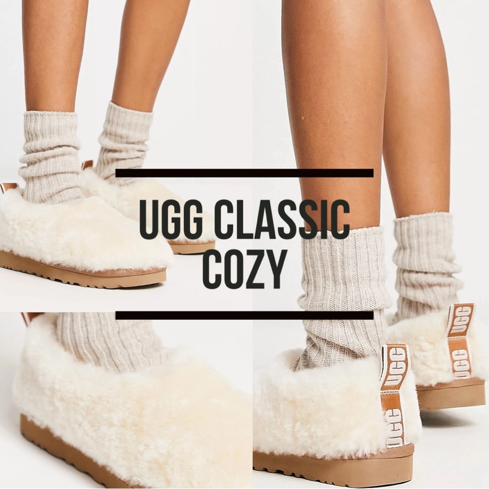 UGG classic cozy shearling bootie